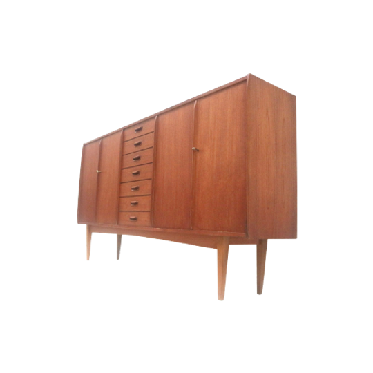 Deens Design Vintage Dressoir Van Teakhout Uit De Jaren ’60 1