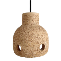 Vintage Hanglamp Keramiek Jaren 70 Betonlook