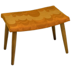 Retro Voetenbankje Vintage Footstool Sixties thumbnail 1