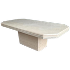 Vintage Travertin Salontafel thumbnail 1