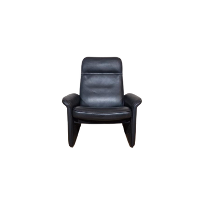 De Sede Ds50/Ds55 Fauteuil - Zwart - Neckleder - Design