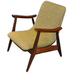 Teak Dames Fauteuil Louis Van Teeffelen thumbnail 1