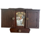 Vintage Houten Muurkast / Wandkast. thumbnail 1
