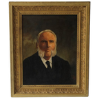 Prachtig Gentleman'S Portret K.Perkis Van 1938 thumbnail 1