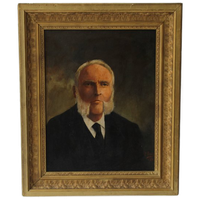Prachtig Gentleman'S Portret K.Perkis Van 1938