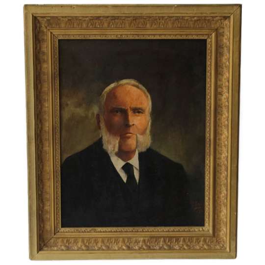 Prachtig Gentleman's Portret K.perkis Van 1938 1