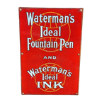 Emaille Waterman'S Ideal Fountain Pen & Waterman'S Ideal Ink thumbnail 1