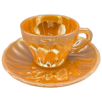 Fire King Kop En Schotel Peach 50'S