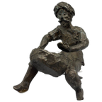 Bronzen Figuur Marktkoopman thumbnail 1