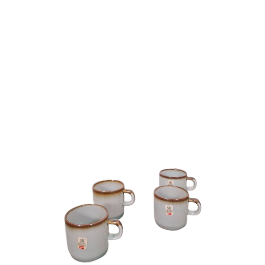Set Deense Porseleinen Koffiekopjes Desirée Denmark, Set 2 1
