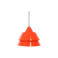 Fog & Morup Zone Hanglamp Rood, 1960'S