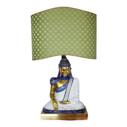 Italian Lamp By Societa Porcellane Artistiche 1