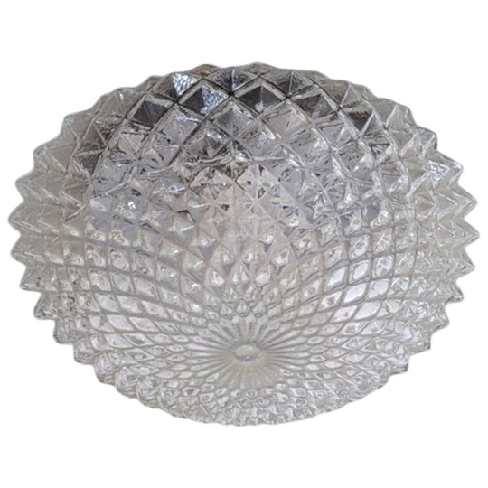 Plafondlamp Jaren 60 – Ruit/waaier - (kh33) 1