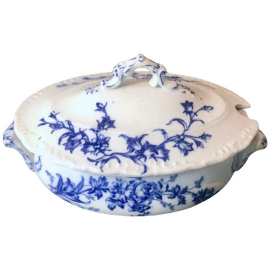 Wedgwood Antique Devonshire Sprays. Terrine Nog Heel Gaaf/zeer Goede Staat. 1