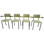 Set Van 4 Stoelen Friso Kramer Voor Ahrend De Cirkel thumbnail 1