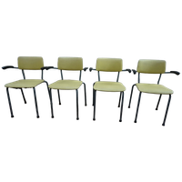 Set Van 4 Stoelen Friso Kramer Voor Ahrend De Cirkel