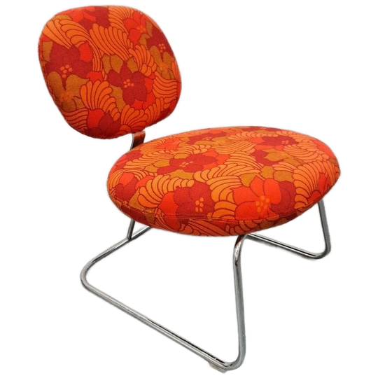 Artifort Vega Nieuw Bekleed Met 70's Stof Design Fauteuil 1