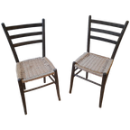 Pair Of Italian Bistro Chairs thumbnail 1