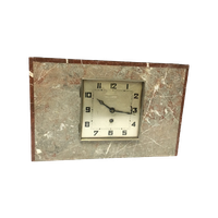 Antiek Marmer Art Deco Klok - Reliving