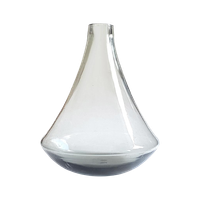 Glass Wobbling Vase