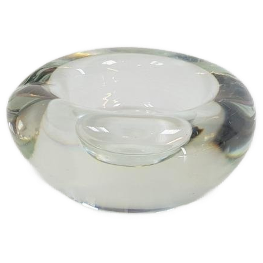Vintage Murano Glas Schaal Handmade Italy Design Mid Century 1