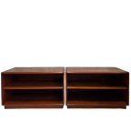 Vintage Dressoir 2 Delig Boekenkast Tv Meubel Tv Kast 70's thumbnail 1