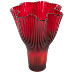 Art Glass Vase By Monica Bratt For Reijmyre, Sweden 1950’s thumbnail 1