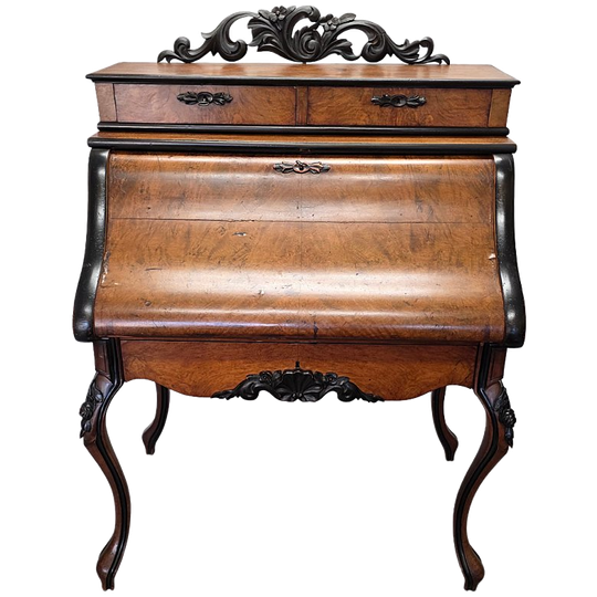 Antiek Hollandse Willem Iii Dames Secretaire, Circa 1870 1