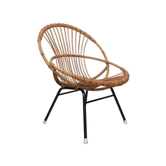 Nc38 – Rohé Rotan Fauteuil – Jaren 60 – Model 149 1