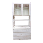 Witte Lundia Lade Vitrine Kast thumbnail 1