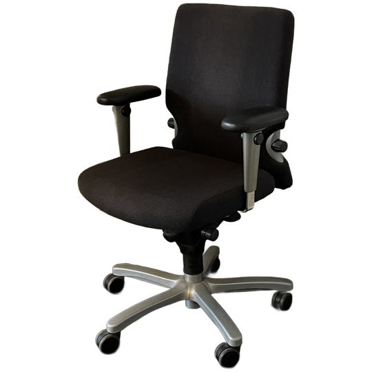 Haworth Comforto Burostoel Grijs 5 Poot Verstelbaar 1