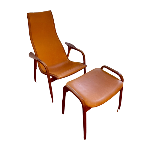 Mid Century Lamino Fauteuil Van Yngve Ekström - Zweden, 1950