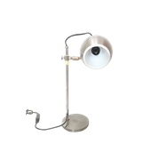 Goffredo Reggiani Aluminium Eyeball Bureau Lamp - Space Age Jaren 60