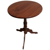Ronde Mahonie Bijzettafel