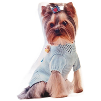 Retro Kussen Yorkshire Terrier