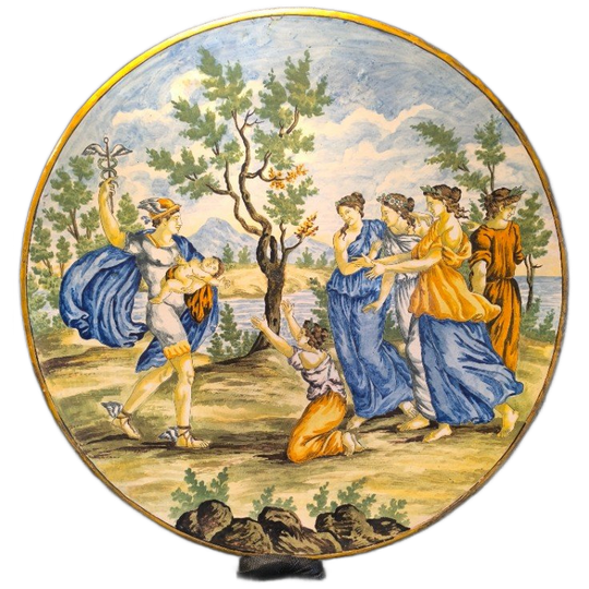 Prachtige Napolitaanse Maiolica 1