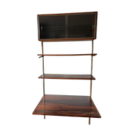 Pastoe Wandsysteem Met Bureau In Palissander 1960S