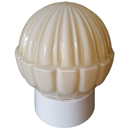 Art Deco Thabur Plafondlamp In Creme Kleur 1