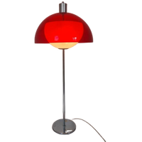 Vintage Vloer Tafel Lamp Guzzini Stijl.