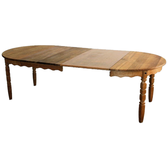 Vintage Eettafel | Tafel | Verlengbaar | Brutalist | Kjaernulf (2) 1