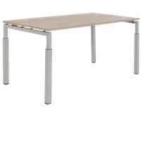 Drentea Bureau, Bladkleur Naar Keuze, 150 X 80 Cm, Hoogte Instelbaar Onderstel