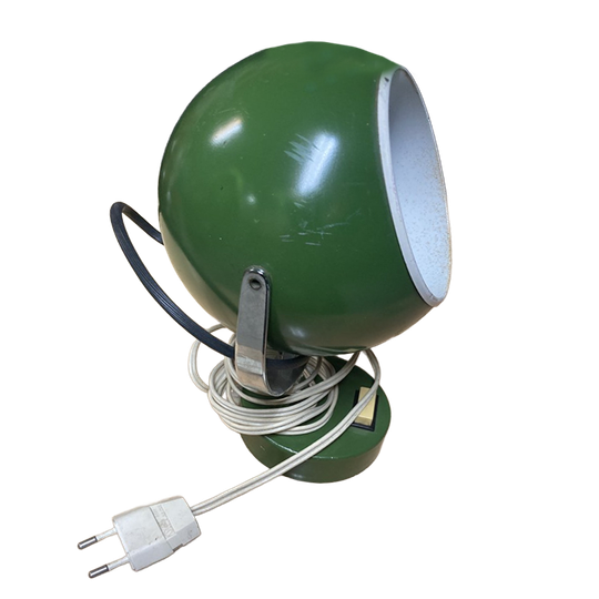 Vintage Bull Eye Lamp 70thies 1