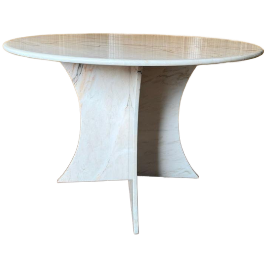 Vintage Marmeren Eettafel ‘70 / Mid Century 1