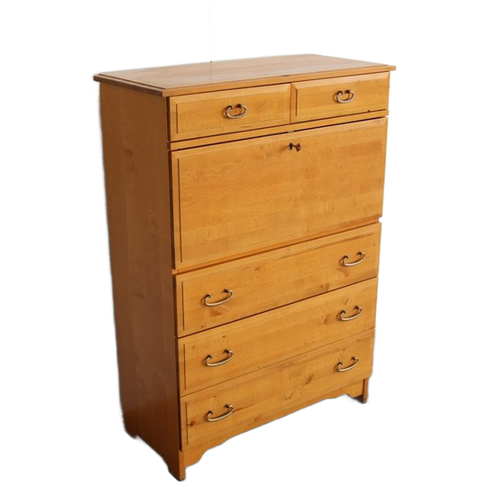 Vintage Secretaire | Ladenkast | Wandkast | Zweeds 1