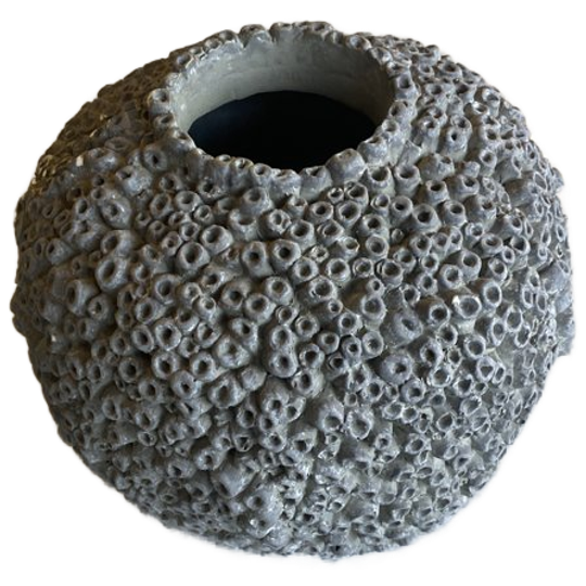 101 Copenhagen | Sunao Vase Petit Beehive - Dark Grey 1