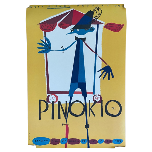 K. Mann (1910-1975), Pinocchio (1962),  C.500, Poster No 41, Official Limited Edition