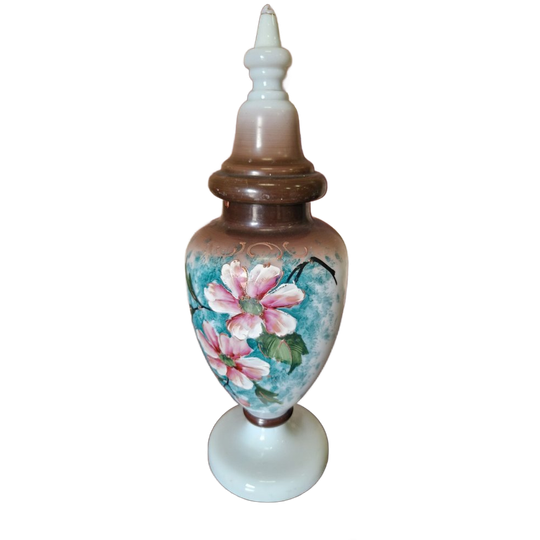 Prachtige Antieke Opaline Vaas 1