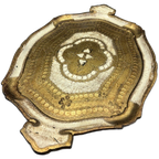 Florentijns Vintage Dienblad Creme/goud Groot thumbnail 1