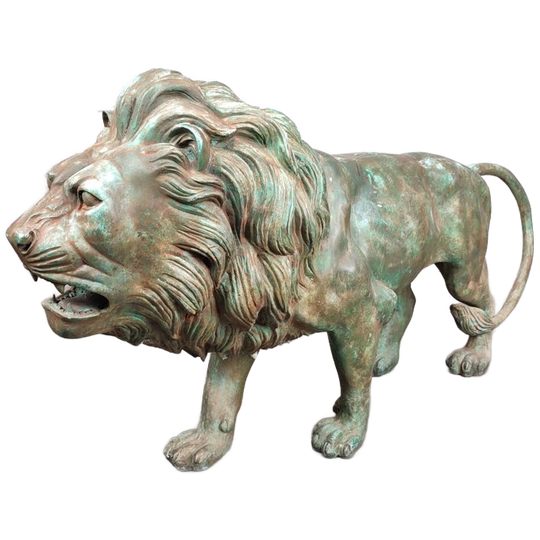 Grote Bronzen Leeuw Van Erik Kramer 1
