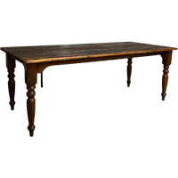 Franse Boeren Eettafel. L 210cm. Oud Grenen. 6-8 Persoons.